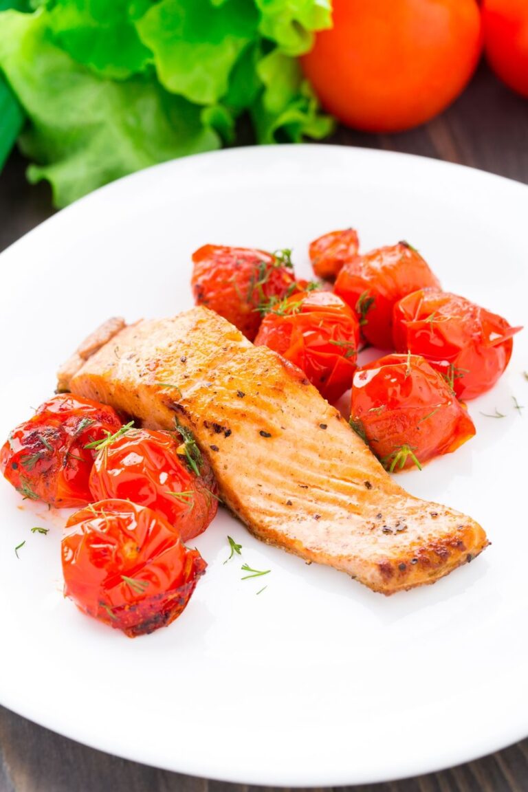 Vibrant Ina Garten Salmon With Melting Tomatoes Recipe