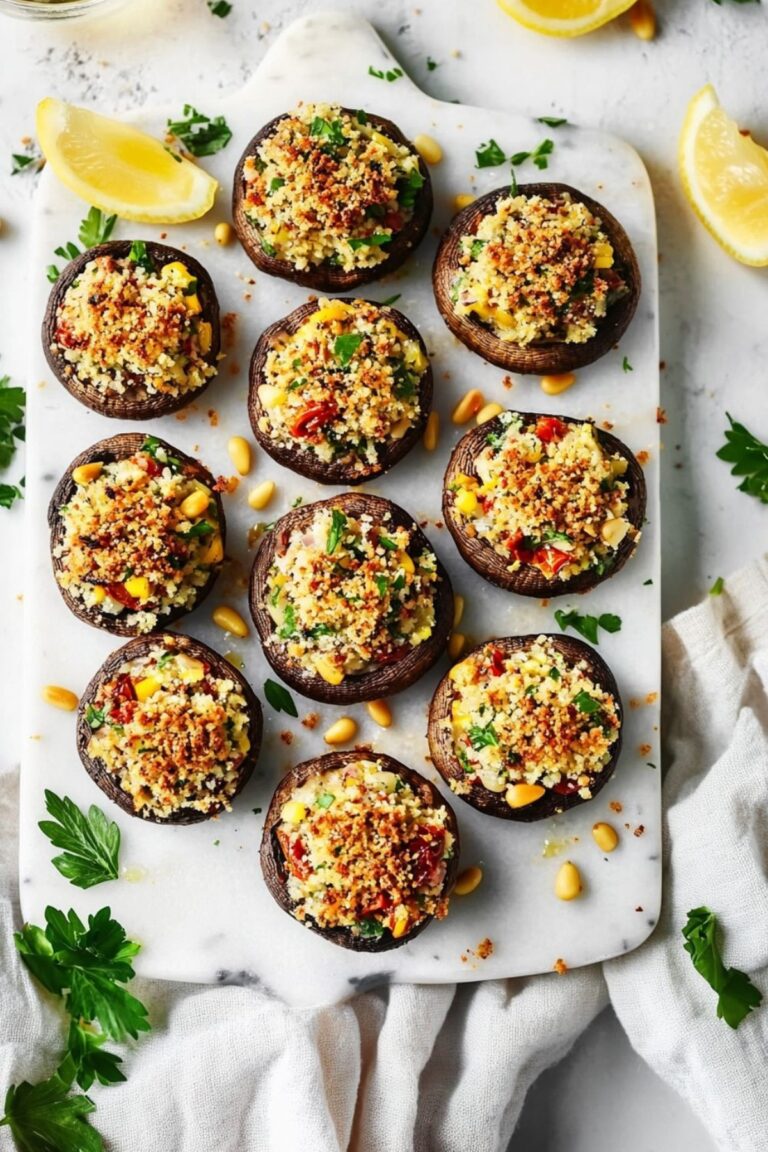 Julia Child Stuffed Mushrooms Recipe