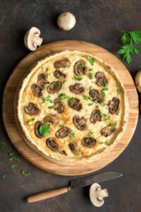 Elegant Mary Berry Mushroom Quiche Recipe