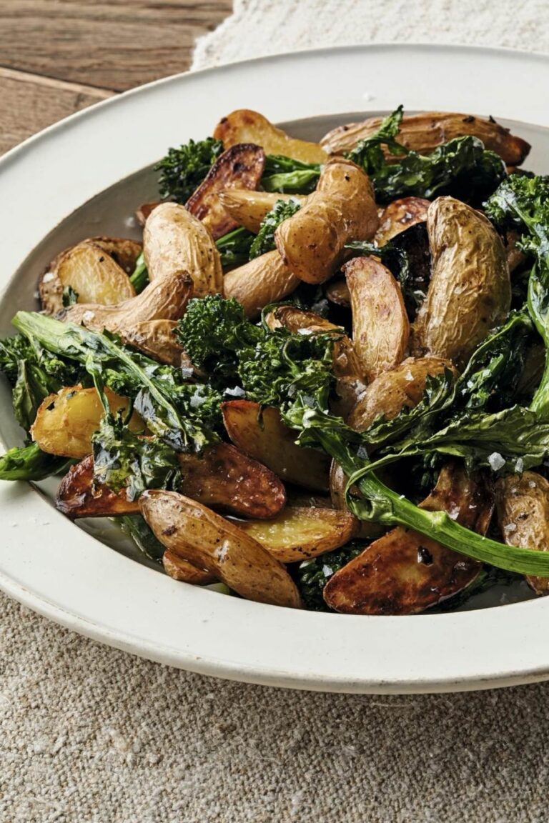 Elegant Fingerling Potatoes & Green Vegetable Delight Recipe