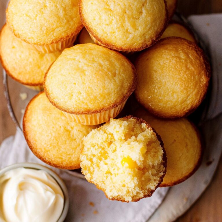 Sour Cream Cornbread Muffins Recipe