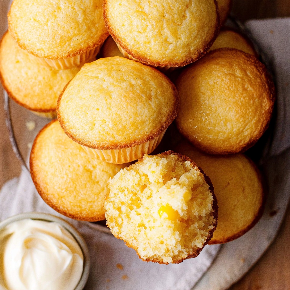 Sour Cream Cornbread Muffins Recipe
