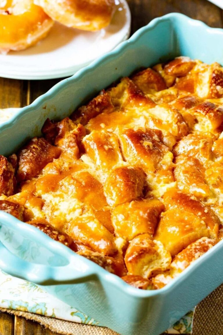 Paula Deen Krispy Kreme Bread Pudding Recipe