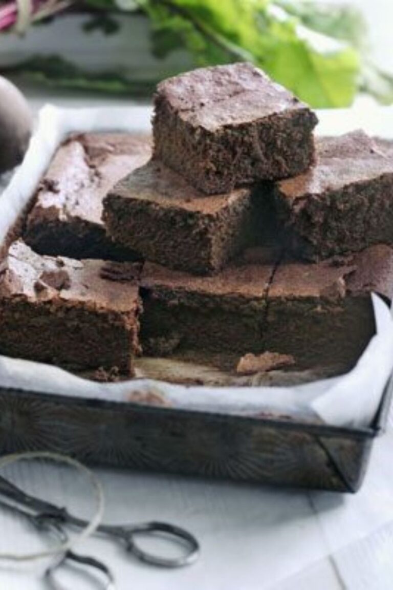 Fudgy Jamie Oliver Beetroot Brownies Recipe