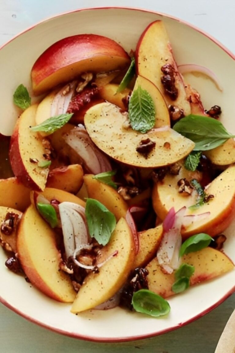 Vibrant Barefoot Contessa Peach Salad Recipe
