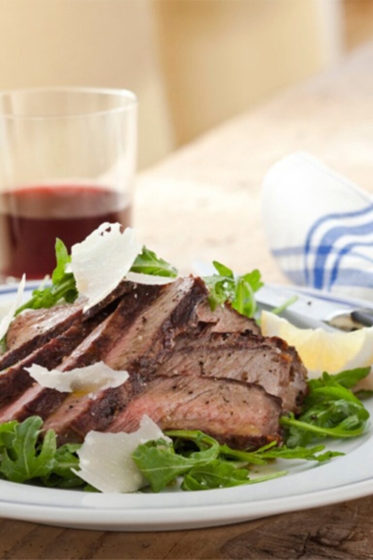 Succulent Ina Garten Grilled Steak & Arugula Recipe