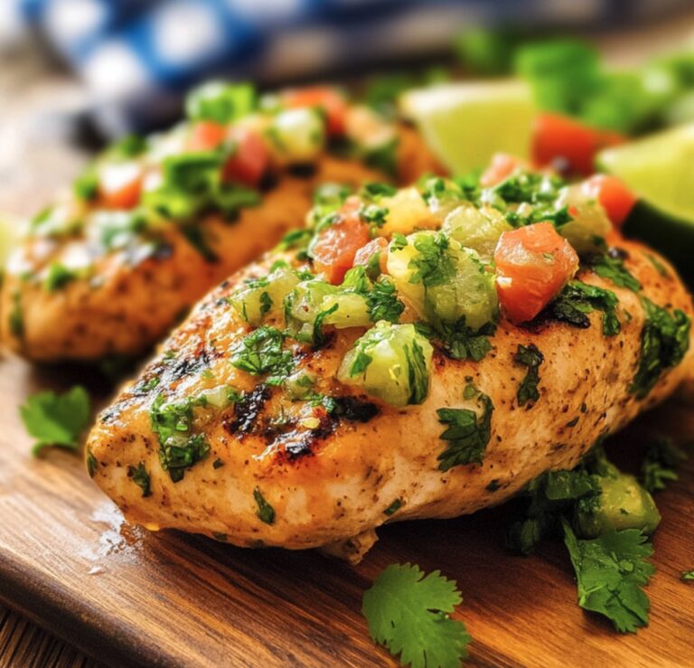 Cilantro Lime Grilled Chicken Recipe
