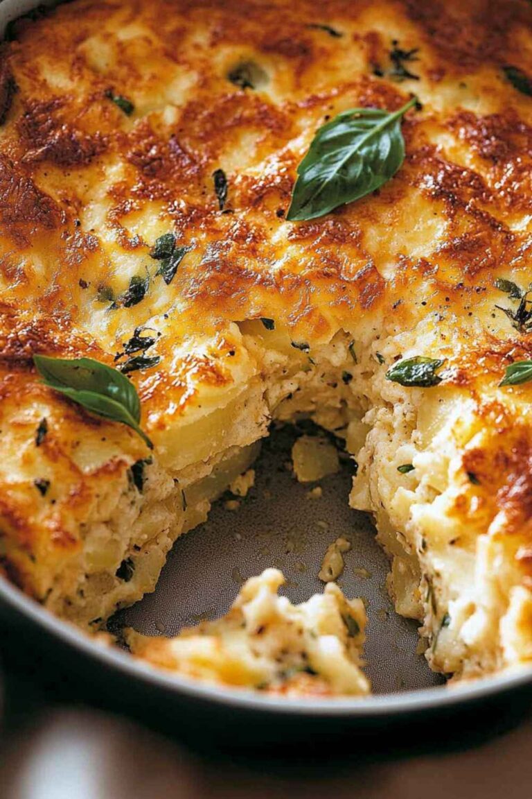 Creamy Barefoot Contessa Potato Basil Frittata Recipe