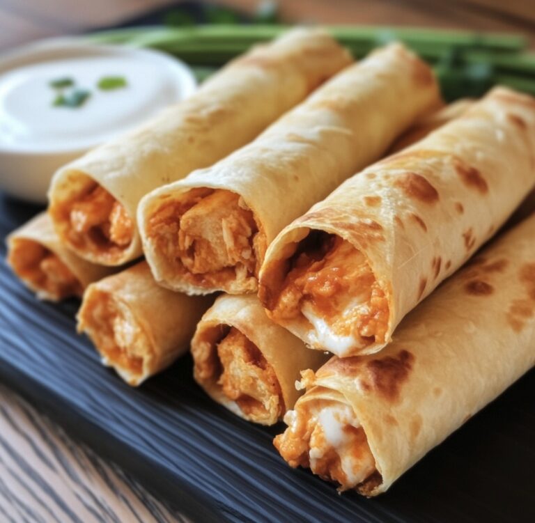 Buffalo Chicken Taquitos Recipe