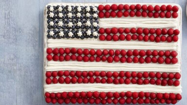 Patriotic Ina Garten American Flag Cake Recipe