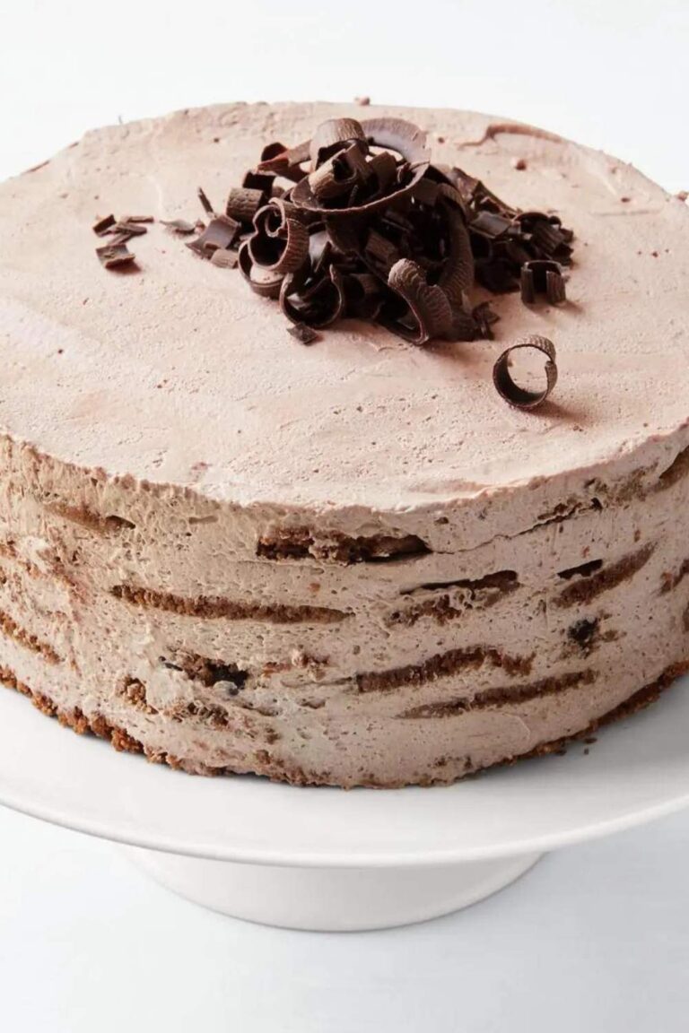 Elegant Mocha Icebox Cake Recipe