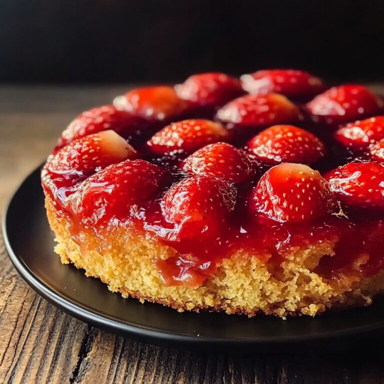 Fresh Strawberry Upside Down Cake Recipe