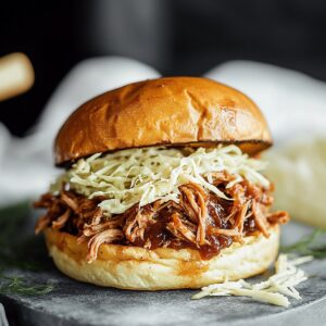 Slow Cooker BBQ Pulled Pork Tenderloin Recipe