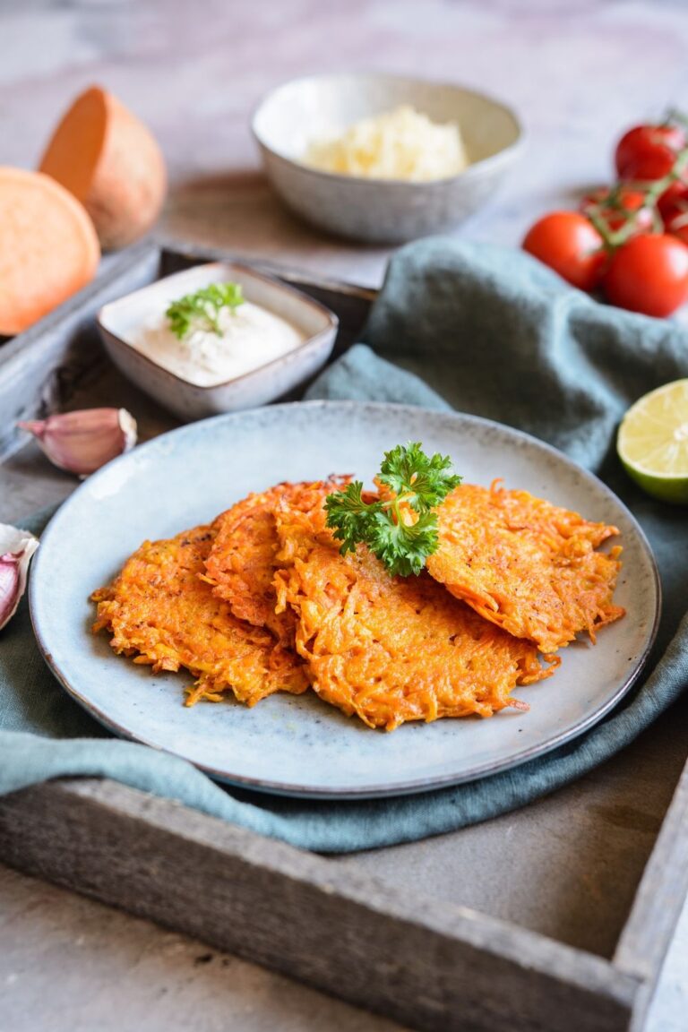 Crispy Sweet Potato Fritters Recipe