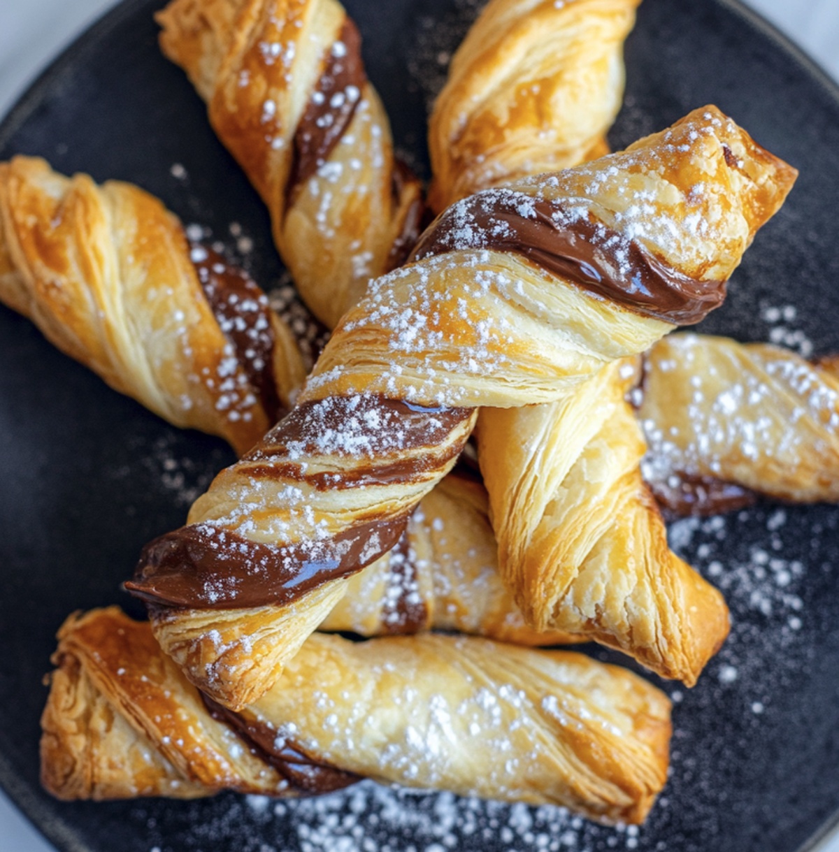 Puff Pastry Nutella Twists Recipe