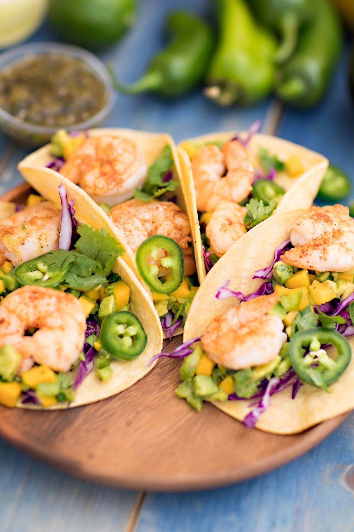 Michael Symon Grilled Shrimp With Tomatillo Salsa Recipe