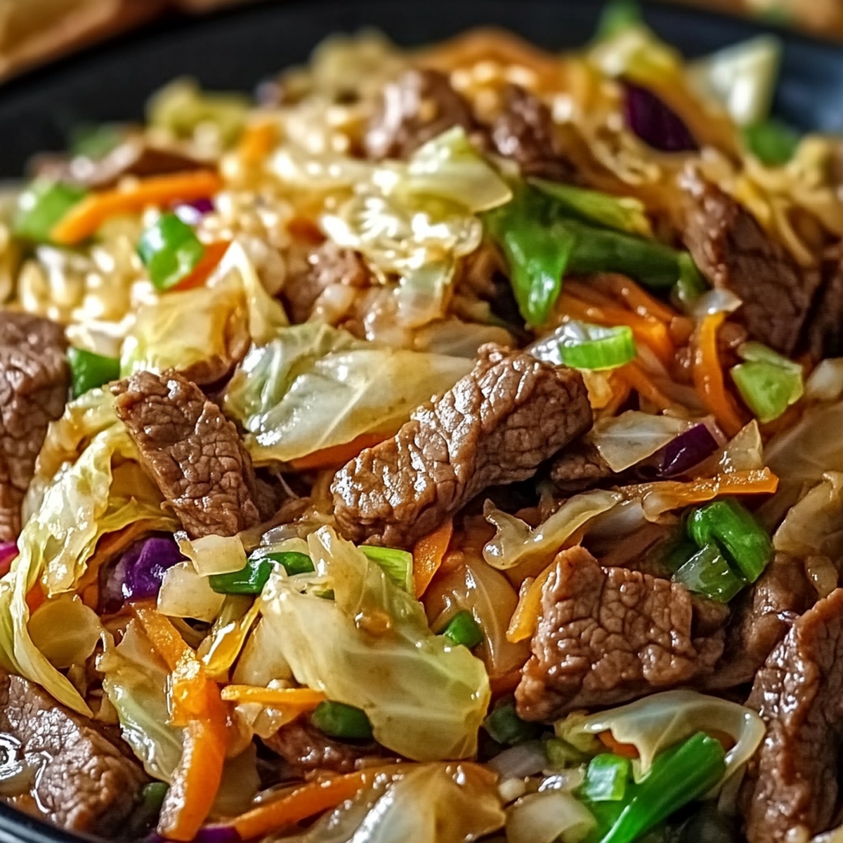 Beef and Cabbage Stir Fry Recipe