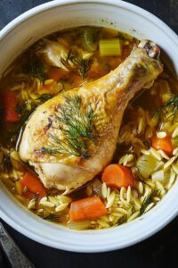 Hearty Barefoot Contessa Chicken In A Pot With Orzo Recipe