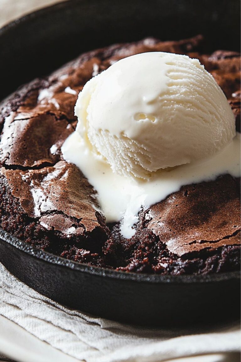 Gooey Barefoot Contessa Skillet Brownies Recipe