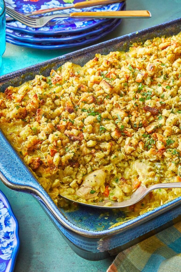 Pioneer Woman Chicken Stuffing Casserole Recipe
