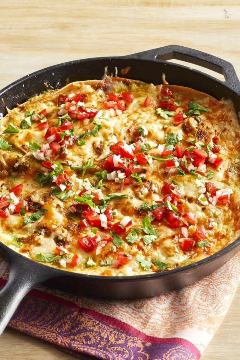 Pioneer Woman Green Chile Chicken Enchilada Casserole Recipe