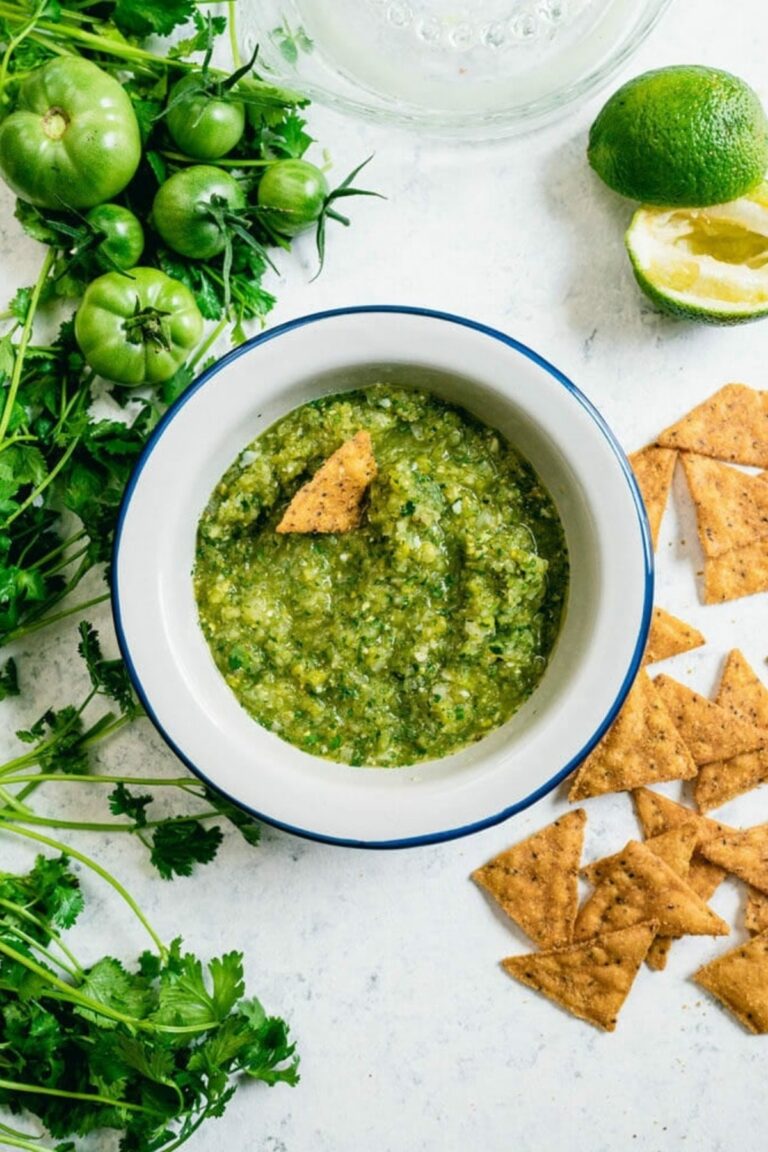 Pioneer Woman Green Tomato Salsa Recipe