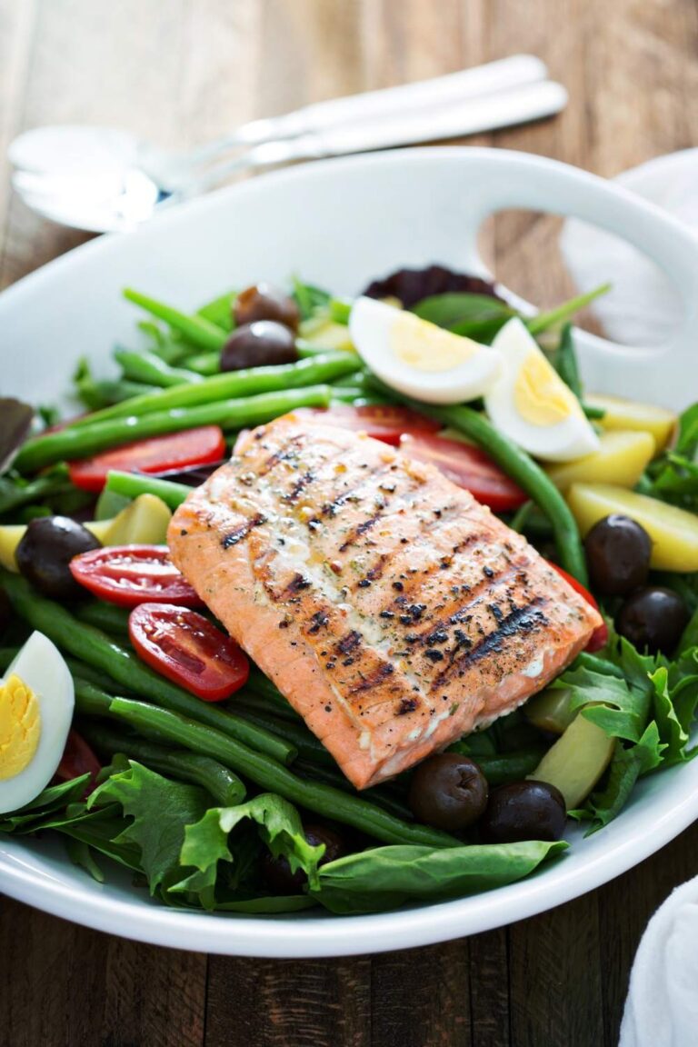 Elegant Salmon Salad Nicoise Recipe