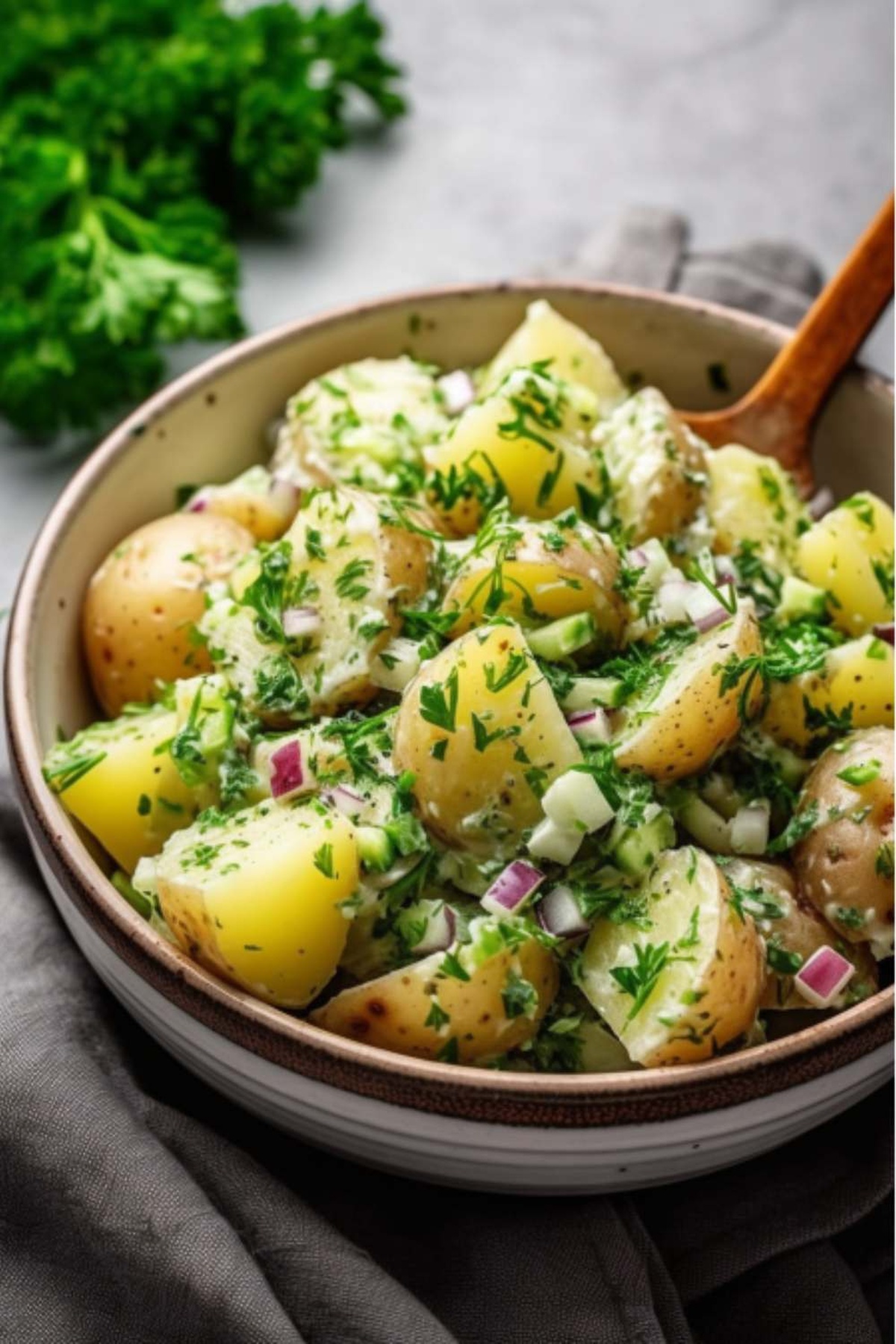 Rustic Ina Garten Provencal Potato Salad Recipe
