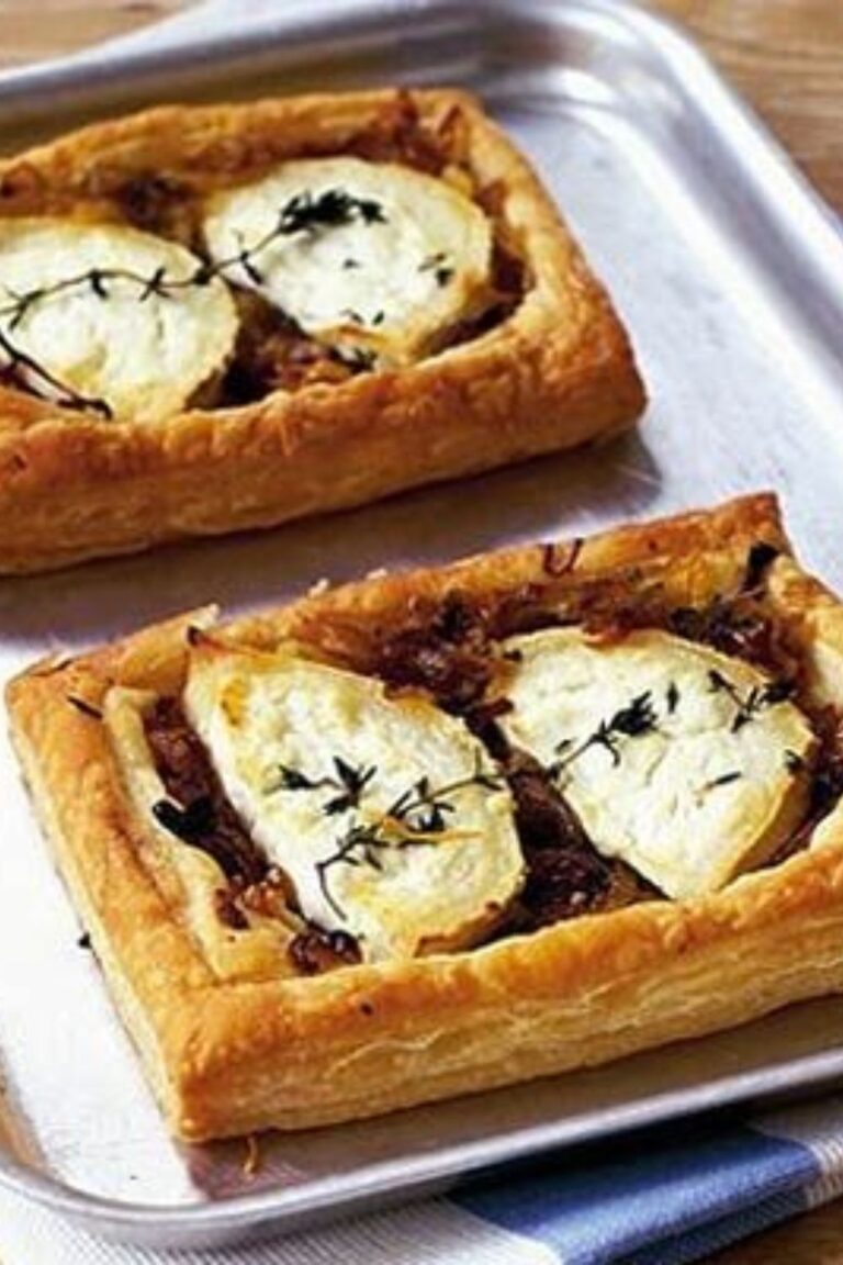 Rustic Jamie Oliver Caramelized Onion And Goats Cheese Tart Recipe