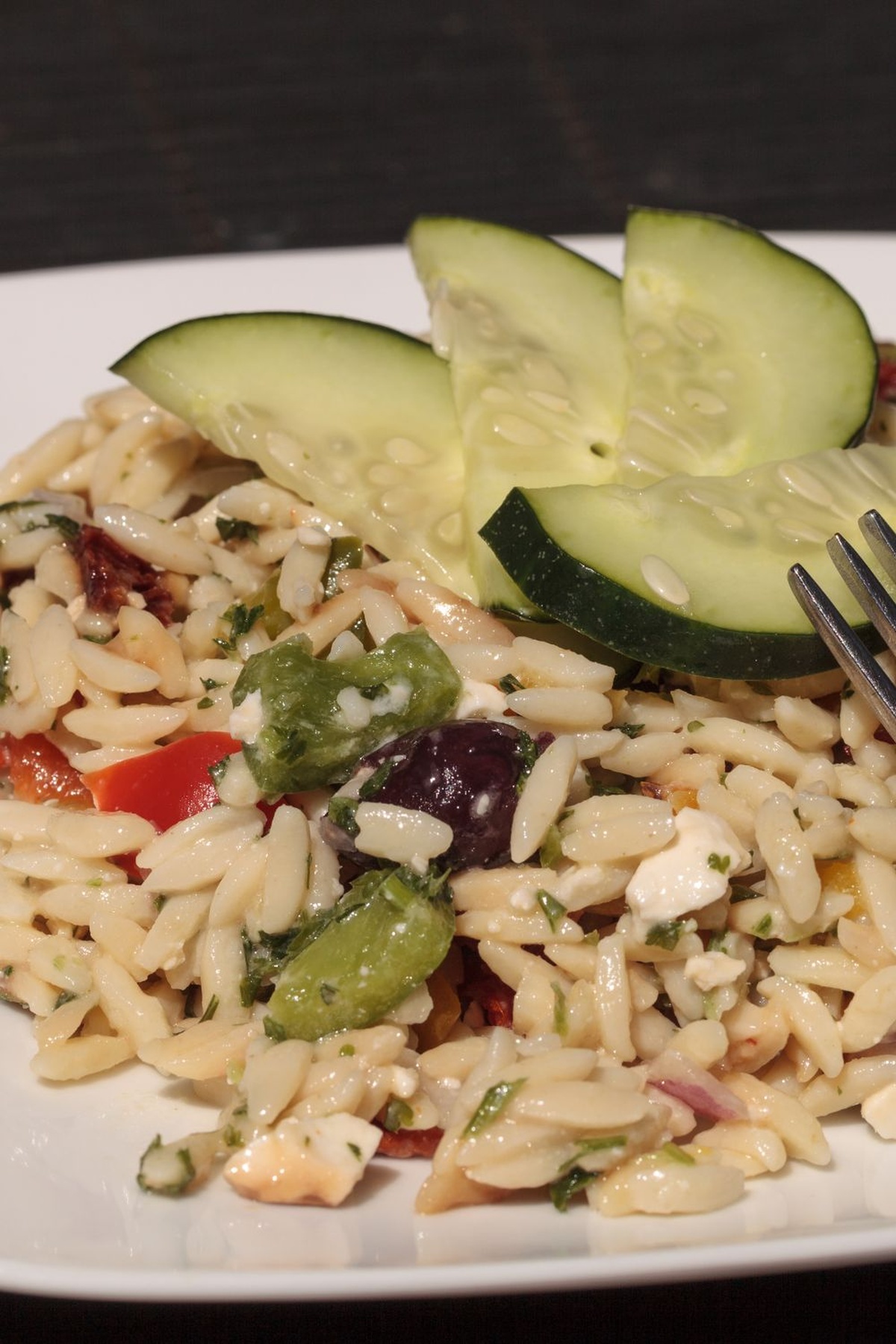 Vibrant Barefoot Contessa Orzo Salad With Cucumber Recipe