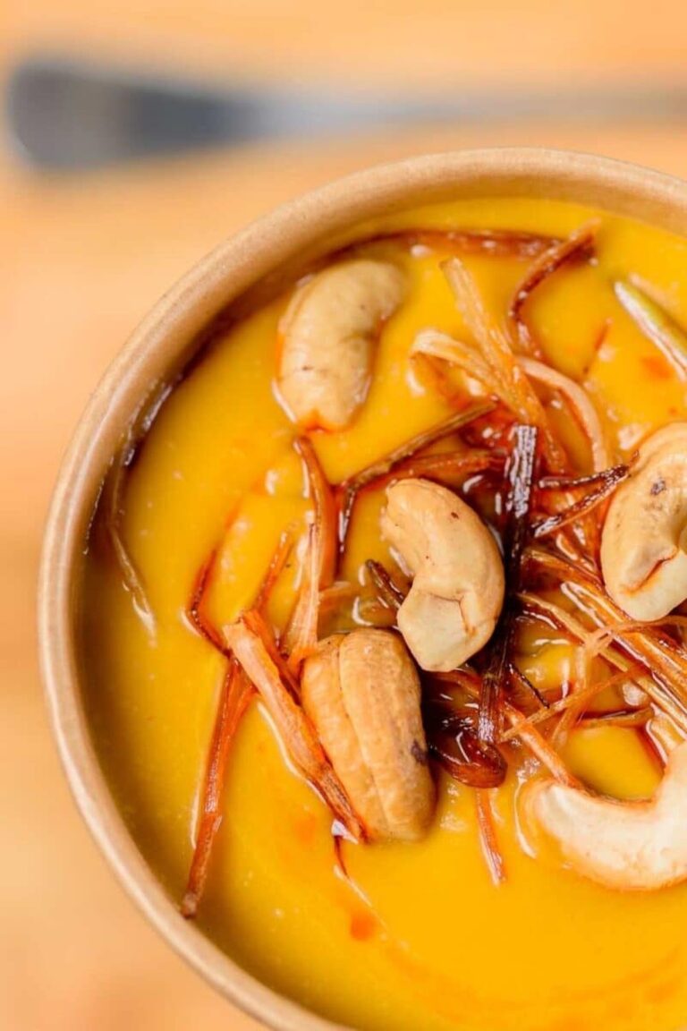 Silky Thai Pumpkin Soup Recipe