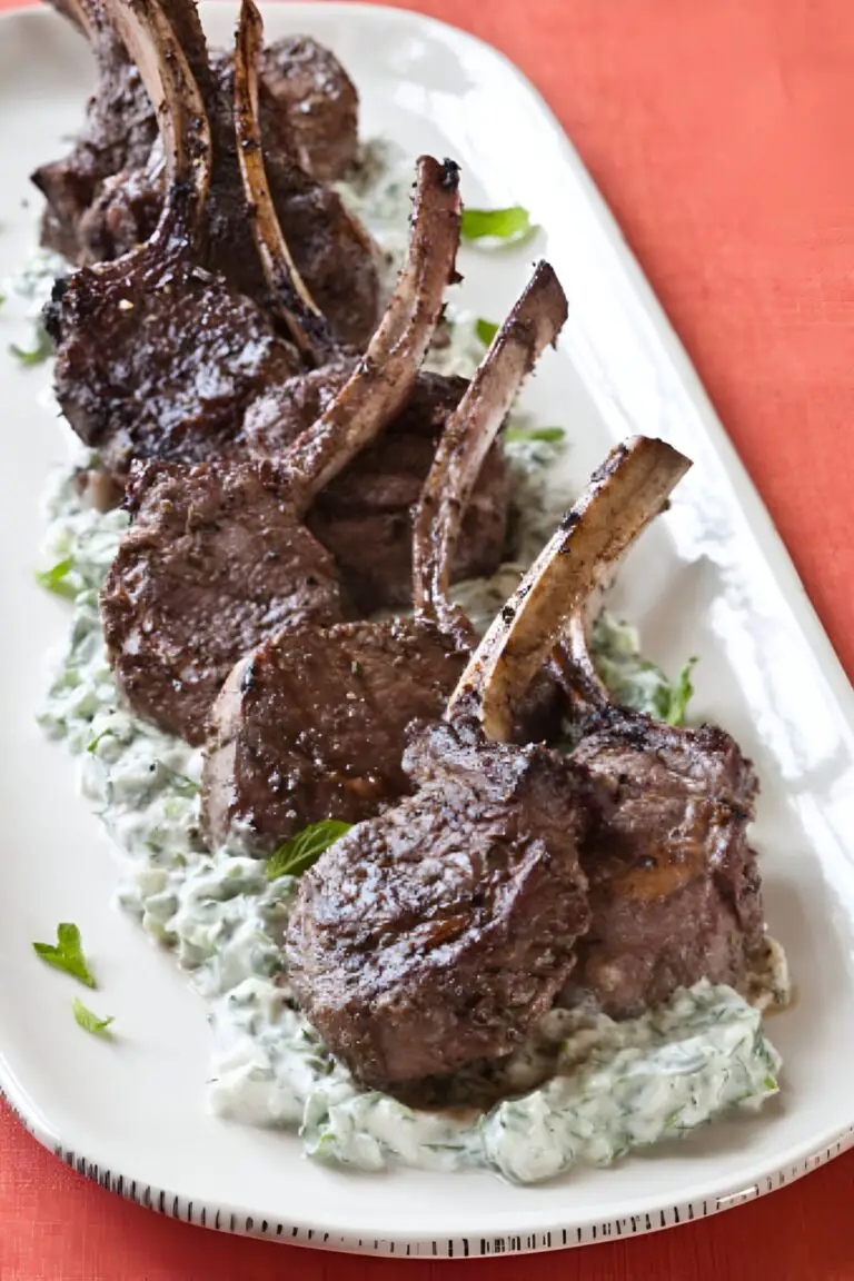 Elegant Ina Garten Greek Lamb With Yogurt Mint Sauce Recipe