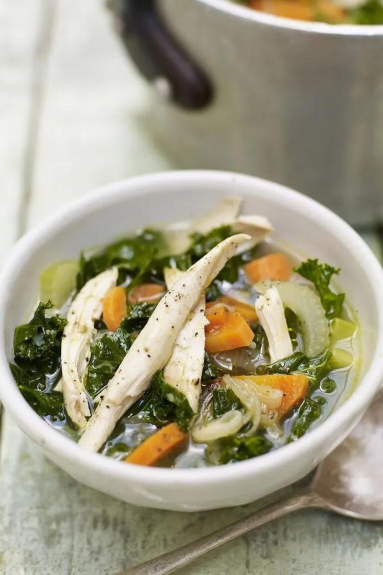 Hearty Jamie Oliver Roast Chicken Soup Recipe