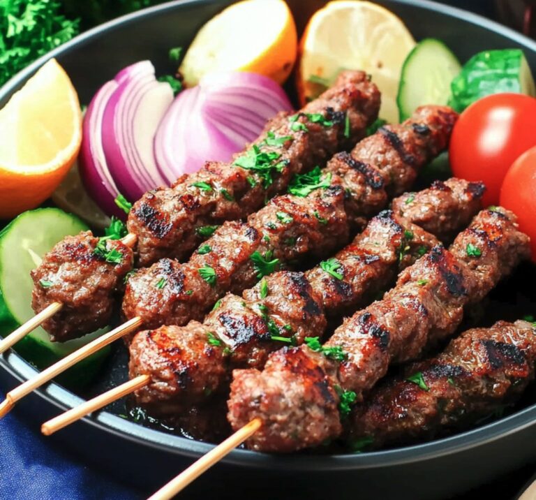 Ground Beef Kebabs Recipe