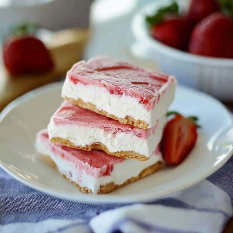 Skinny Strawberry Frozen Yogurt Treats Recipe