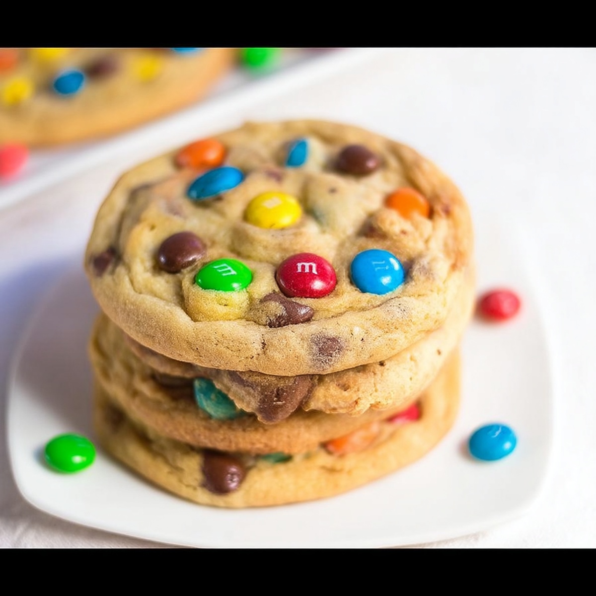 Chocolate Chip M&Ms Cookies Recipe