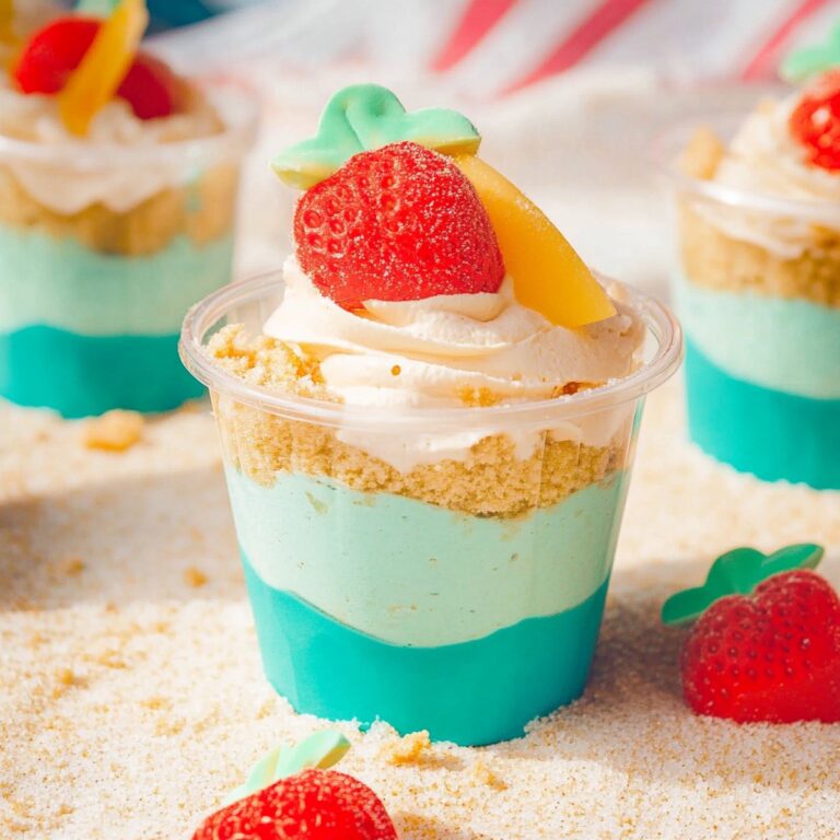 Beach Pudding Cups Recipe