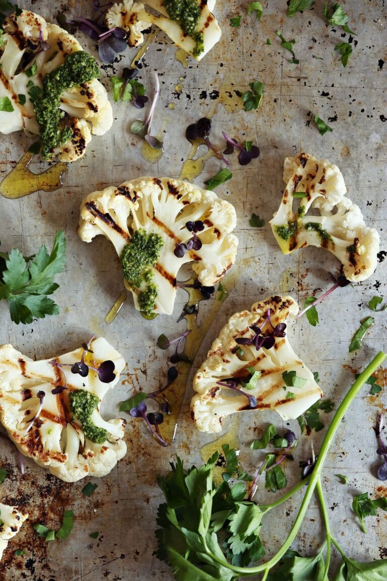 Pioneer Woman Grilled Cauliflower Steaks Recipe