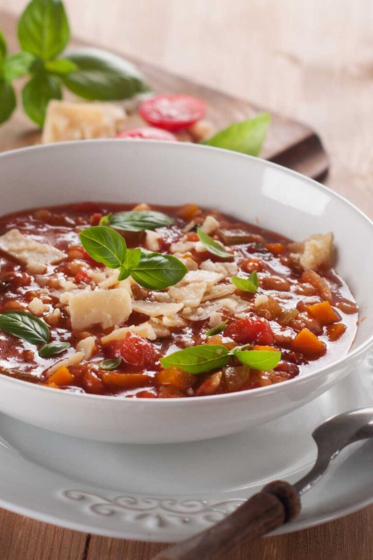Hearty Ina Garten Summer Minestrone Soup Recipe