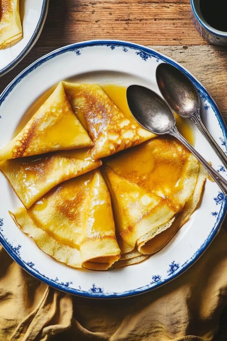 Julia Childs Crepe Suzette Recipe