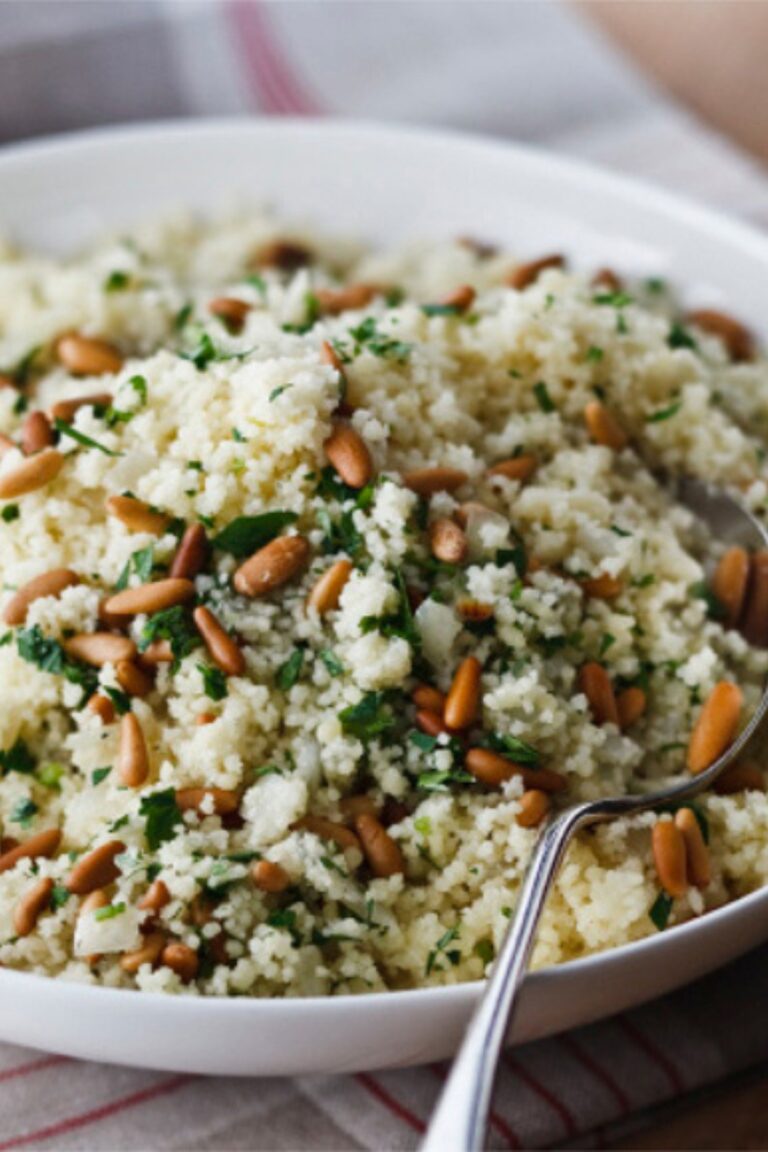 Herbal Ina Garten Couscous With Toasted Pine Nuts Recipe