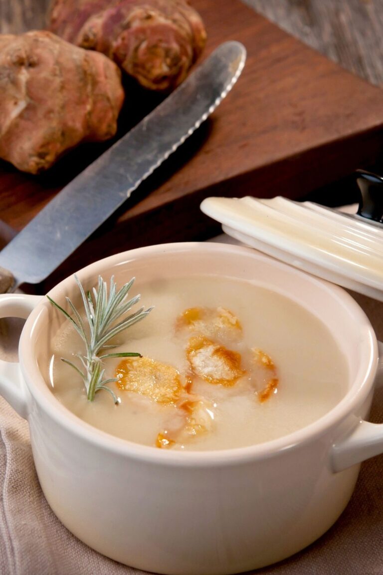 Velvety Jerusalem Artichoke Soup Recipe