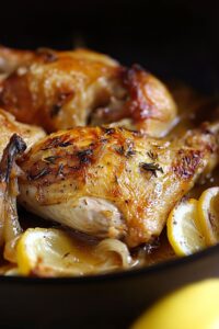 Juicy Barefoot Contessa Skillet Roasted Lemon Chicken Recipe