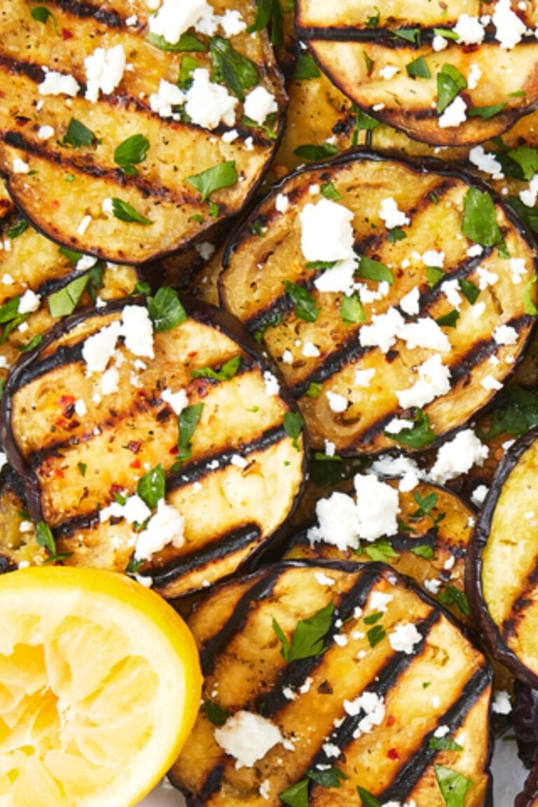 Smoky Grilled Aubergine Recipe