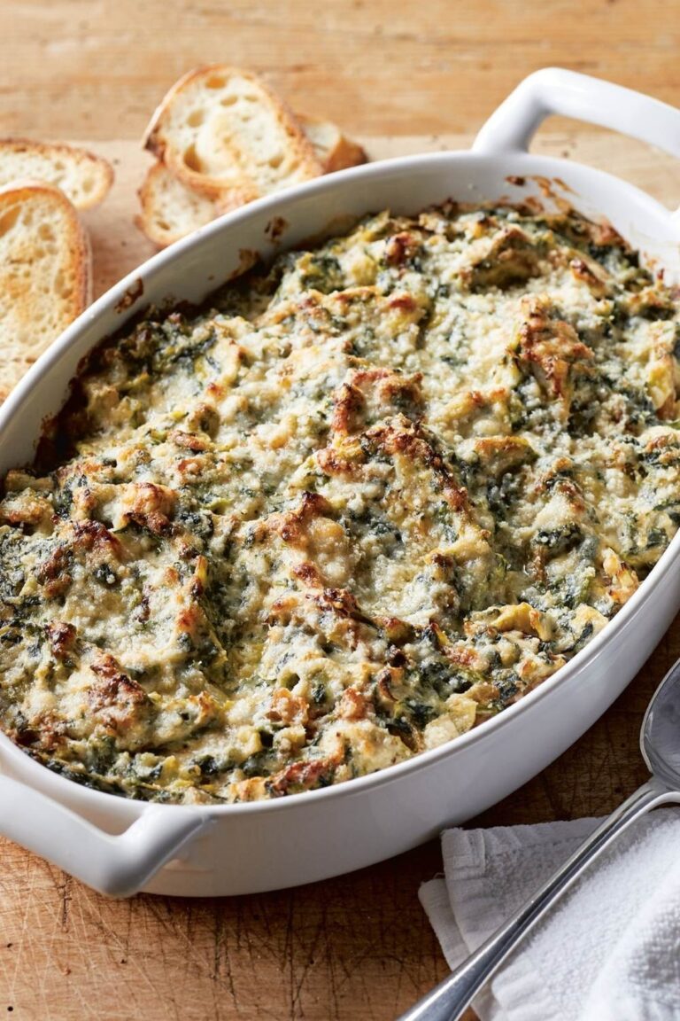 Creamy Spinach & Artichoke Dip Recipe