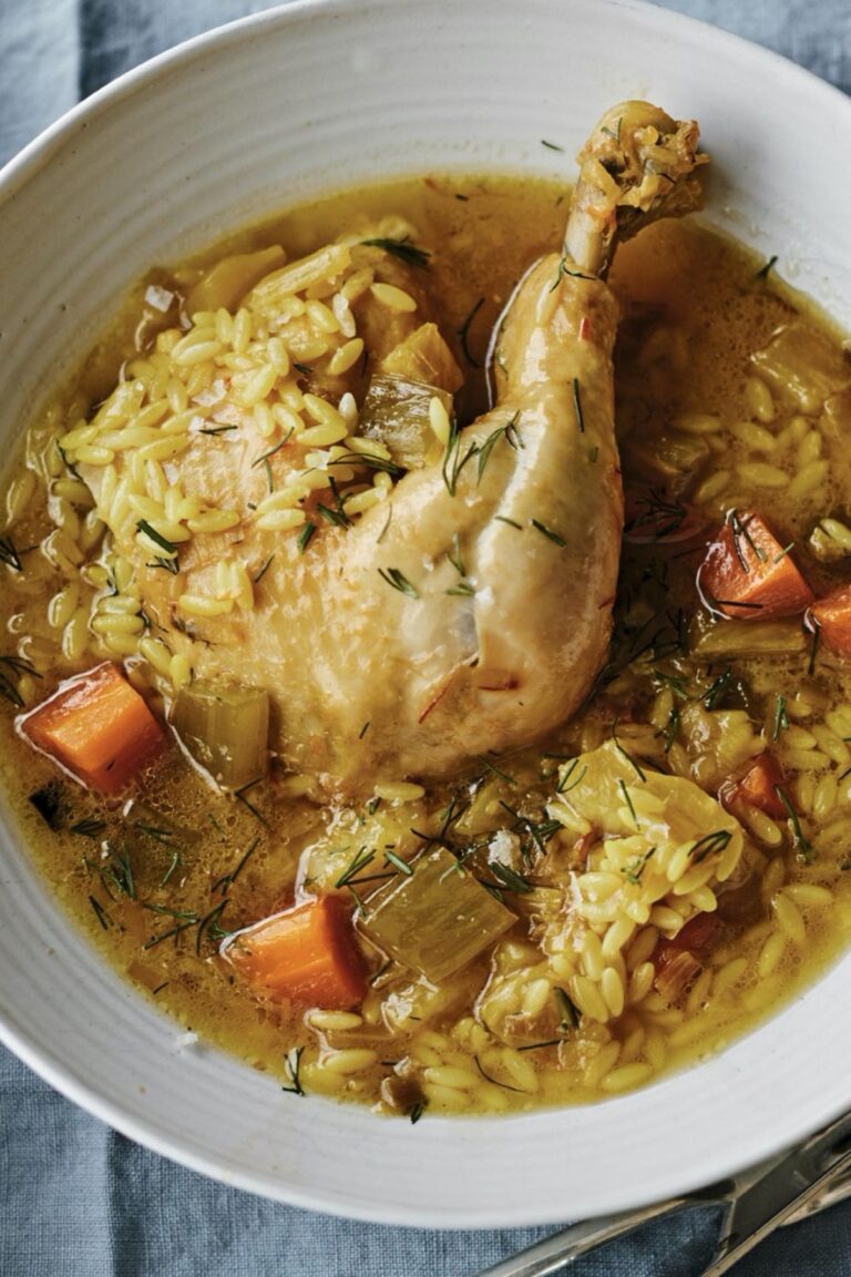 Rustic Ina Garten Chicken In A Pot With Orzo Recipe