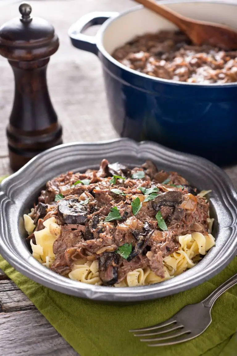 Alton Brown Beef Stroganoff Recipe