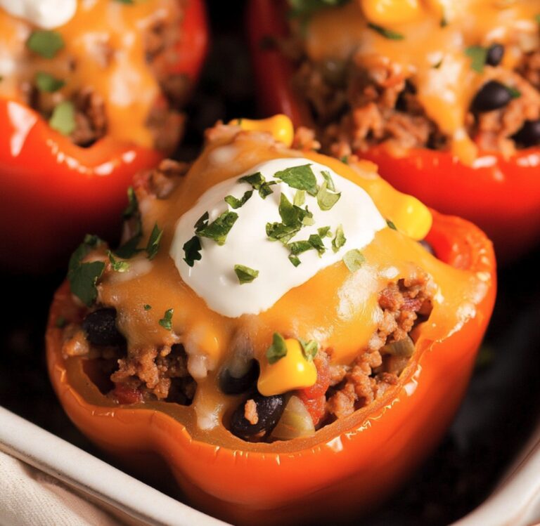 Taco Stuffed Peppers Recipe