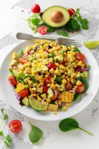 Vibrant Avocado Corn Salad Recipe