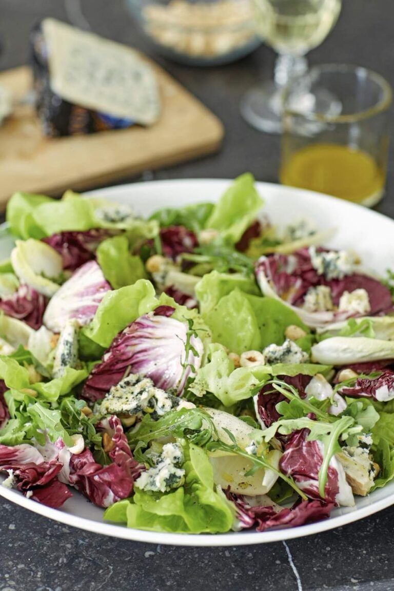 Elegant Winter Greens With Stilton & Hazelnuts Recipe